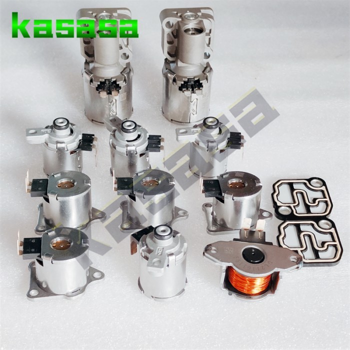02E DQ250 DSG 6-Speed Transmission Valve Solenoids Kits 02E325025AJ 02E321371E For A3 Q3 Seat Toura