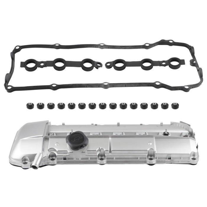 Valve Cover w/ Gasket f& Cap For BMW 323I 328I 528I 1999 2000 M52 2.5L 2.8L 11121432928  1112143739