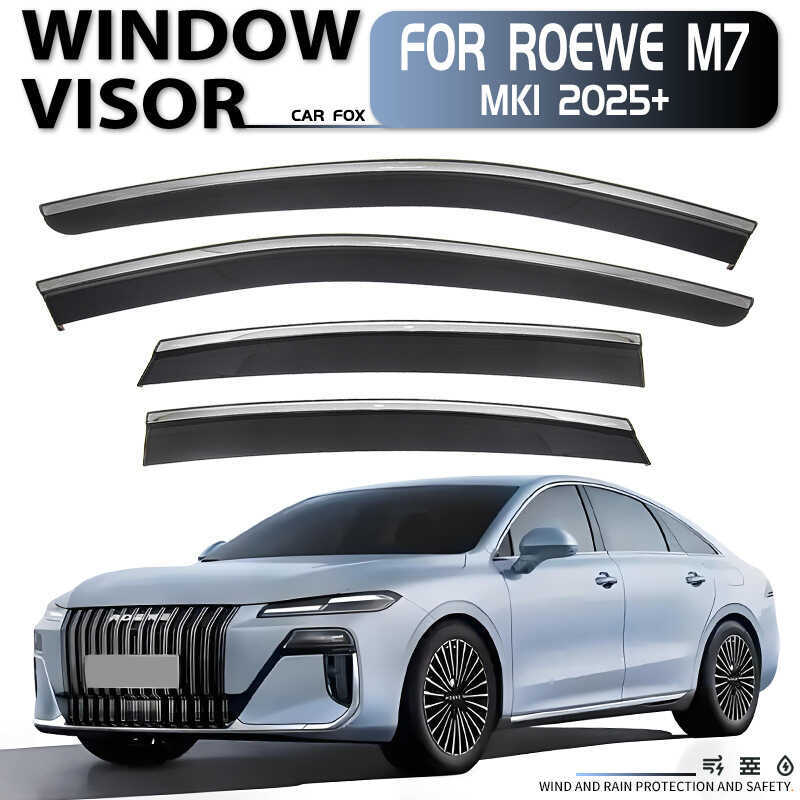 เหมาะสําหรับ Roewe M7 ที่บังแดดกันฝนแบบหน้าต่าง Roewe M7 ที่บังแดดหน้าต่าง