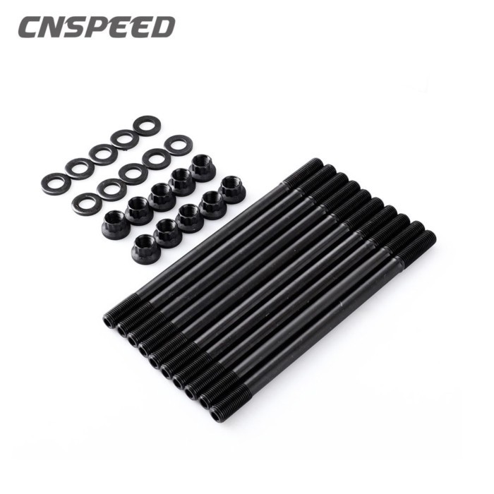 For 208-4304 Cylinder Head Stud Kit For Honda Prelude H22A1 H22A4 2.2 H22 VTEC