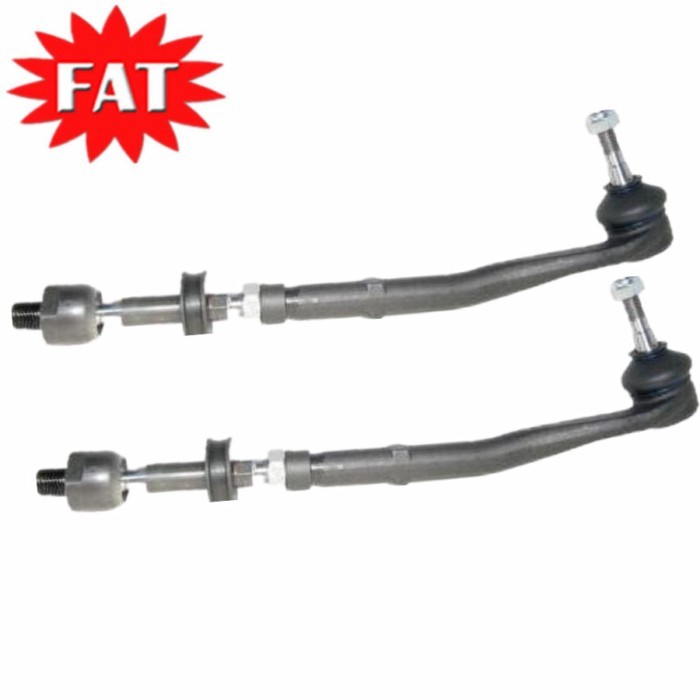 2 PCS/Pair Front Axle Left   Right Tie Rod Assembly For BMW 5 E39 Touring E39 520i 523i 525i 528i 5