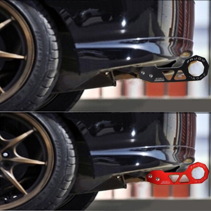 Rhombic Towbar Towing Tools for JDM Universal AK-8108 Car Front Trailer Hook Aluminum Alloy Car Aut