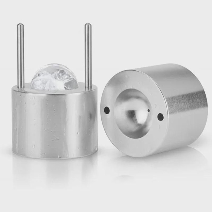 Ice Sphere Press Ice Ball Maker Mold for Bar Aluminum Metal Sphere Ice Press
