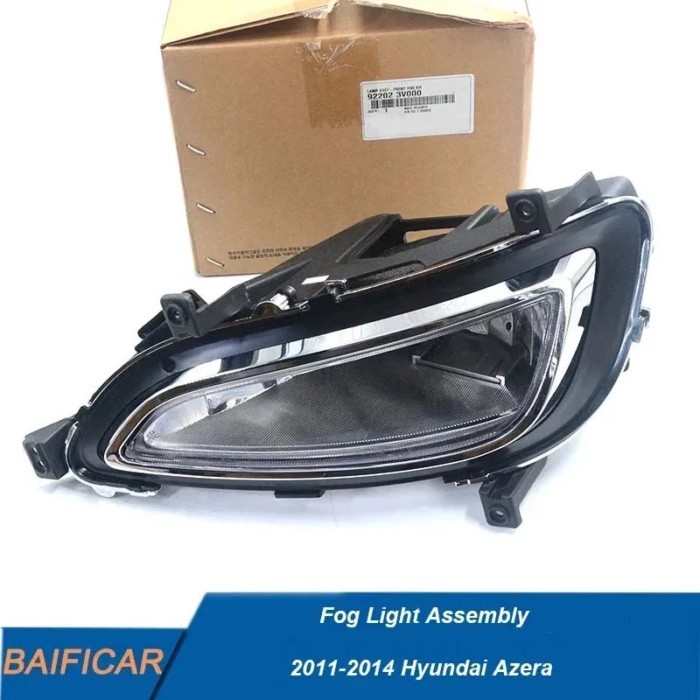 Baificar Brand New Genuine Fog Light Assembly 92201-3V010 92202-3V010 For 2011-2014 Hyundai Azera