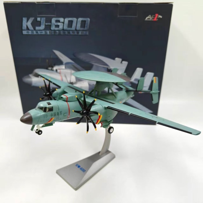 1/72 Air Police 600 เรือบรรทุกเครื่องบิน Chinese Navy Warning Aircraft KJ600 จําลองเครื่องบินรุ่น AF