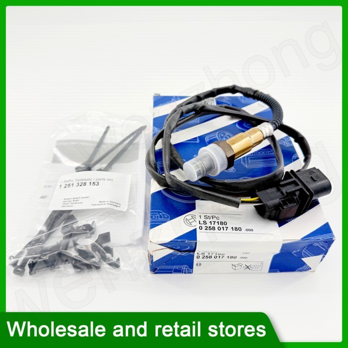 Oxygen Sensor 0258017180  C62.0 is fitted with 1K0998262N 06E906265C 022906262AE 022906262AM 022906