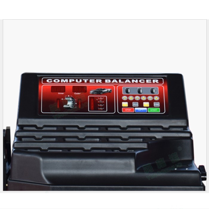 S-6605 Car Tire Balancing Machine 220V/0.25kw Tire Dynamic Balancer Wheel Rim Balance Automatic Spi