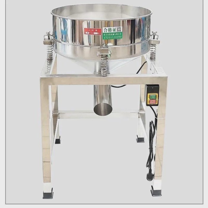 Upgrade Flour Vibrating Screen Electric Plastic Powder Stainless Steel Automatic Traditional Screen