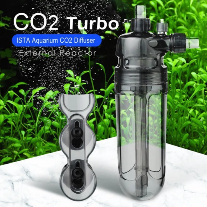 ISTA Aquarium CO2 Diffuser External CO2 Atomizer CO2 Turbo Refiner Super Reactor Aquarium Plants Fi