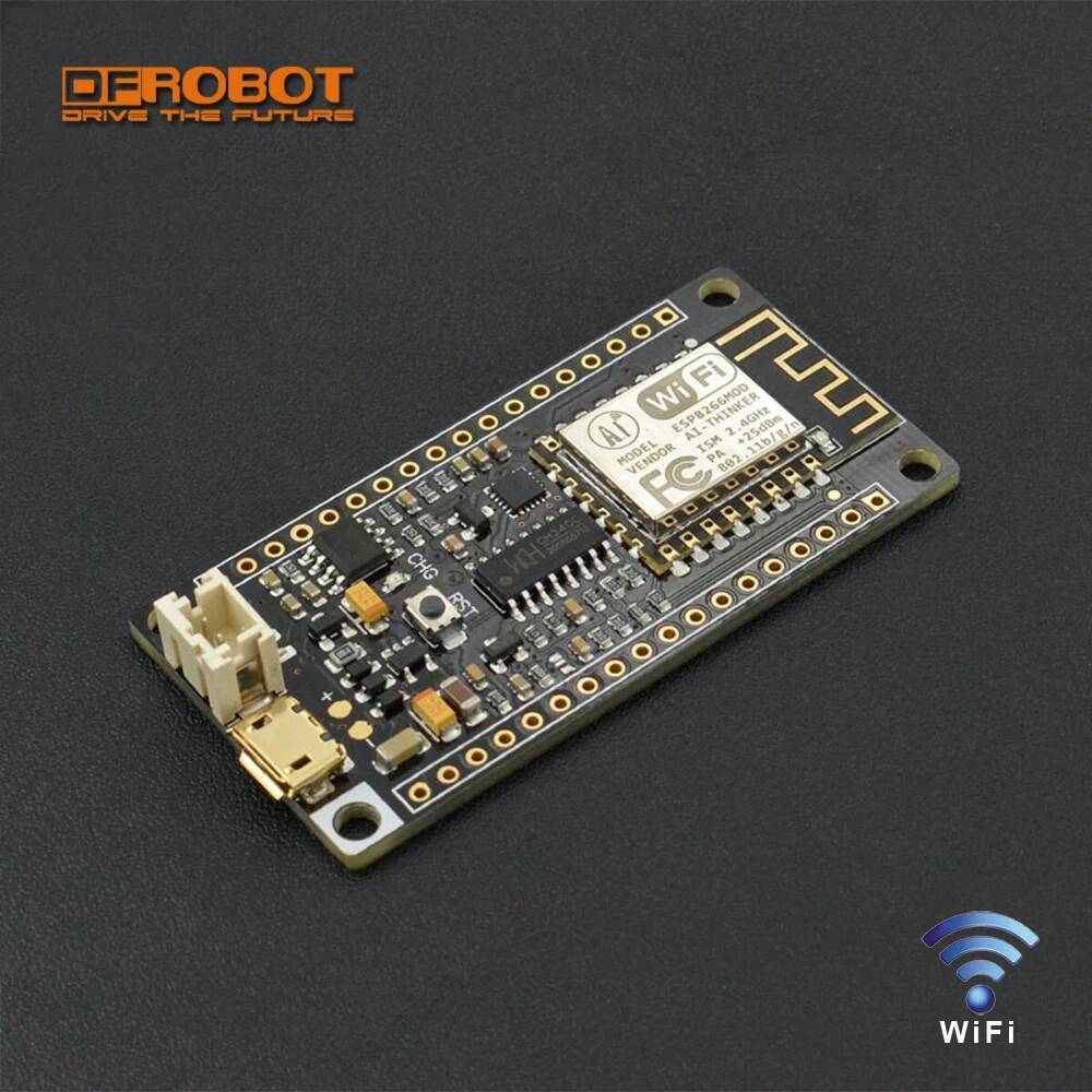 DFRobot FireBeetle ESP8266 IOT Microcontroller แบบบูรณาการ WiFi TCP/IP 32 บิต MCU 10 บิต ADC และ HSS