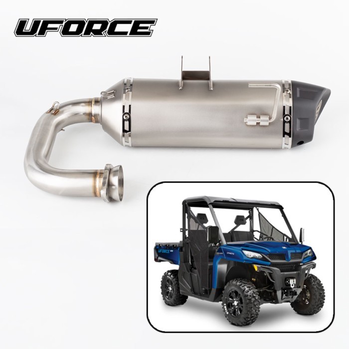UTV Motorcycle exhaust system For CFMOTO UFORCE 1000 2021-2024 UFORCE exhaust uforce 1000 muffler