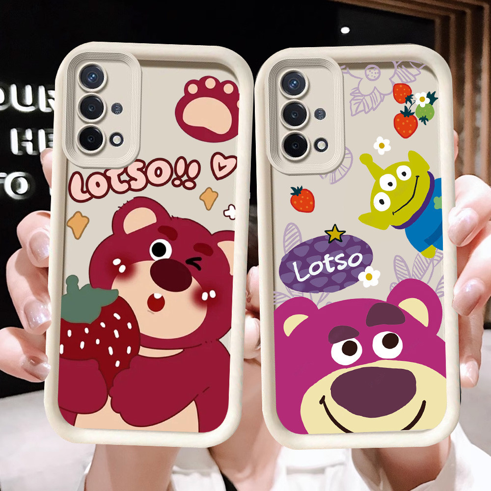 N-17Lotso Soft Casing สําหรับ OPPO Reno 4 Lite F17 A16E 4F A16K A93 Pro
