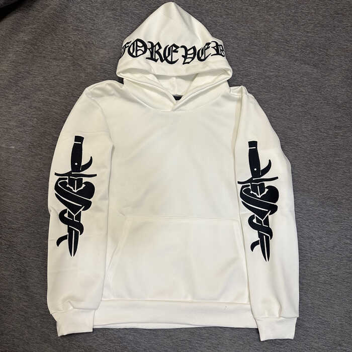 เสื้อกันหนาวผู้ชาย AMIRI แบบฮู้ดดี้ สไตล์อเมริกัน สำหรับฤดูหนาว