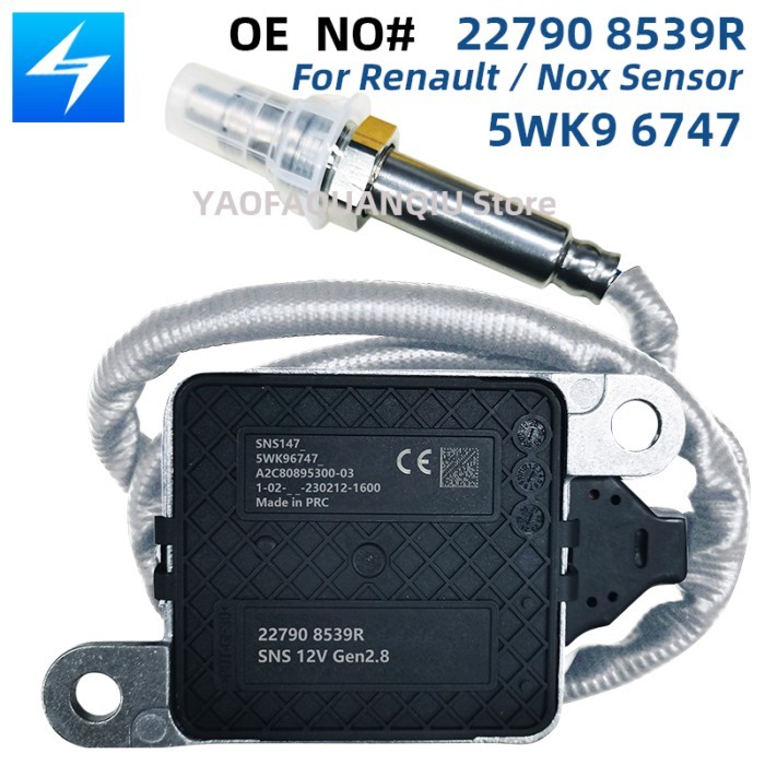 5WK96747 227908539r A2c80895300-03 5WK96747A Nitrogen Oxygen Sensor NOX Sensor For Renault Trafic X