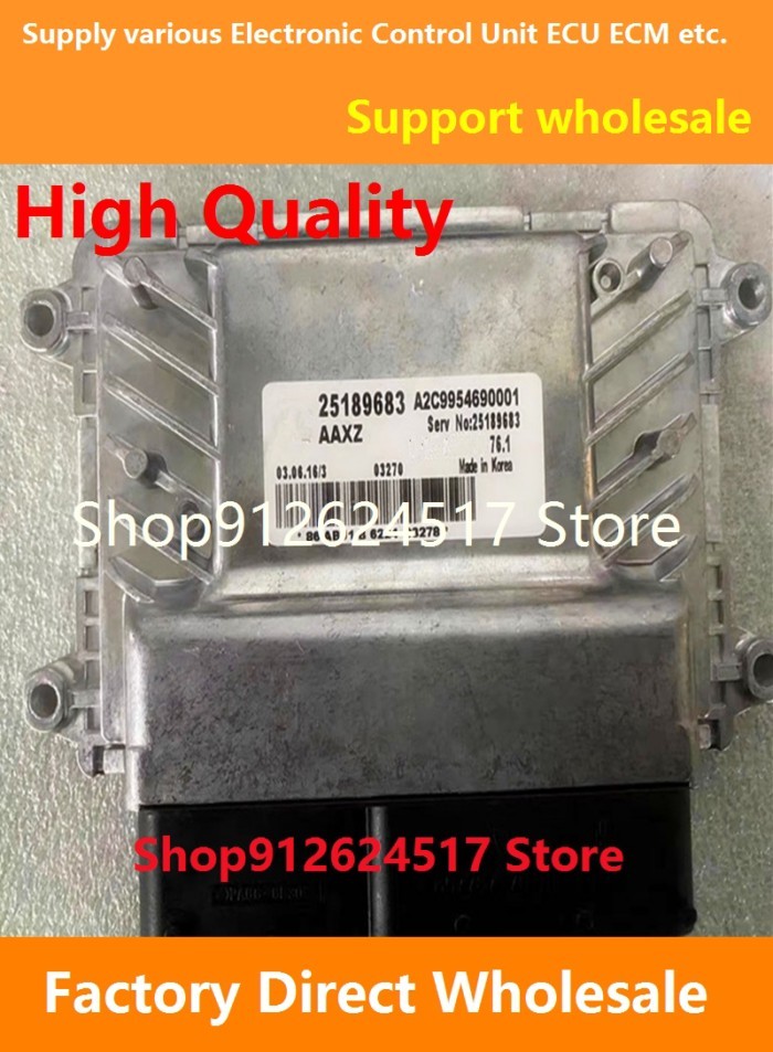 25189683 ECU A2C9954690001 Engine Computer Board Compatible 25189682 5WY1J27A For Chevrolet Cruze E