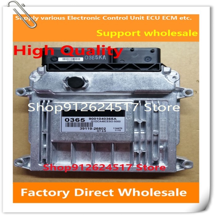 39101-26AF0 K16 M7.9.8 ECU 39119-26802 0365 Engine Computer Board 39110-2B012 H81 Compatible For Hy