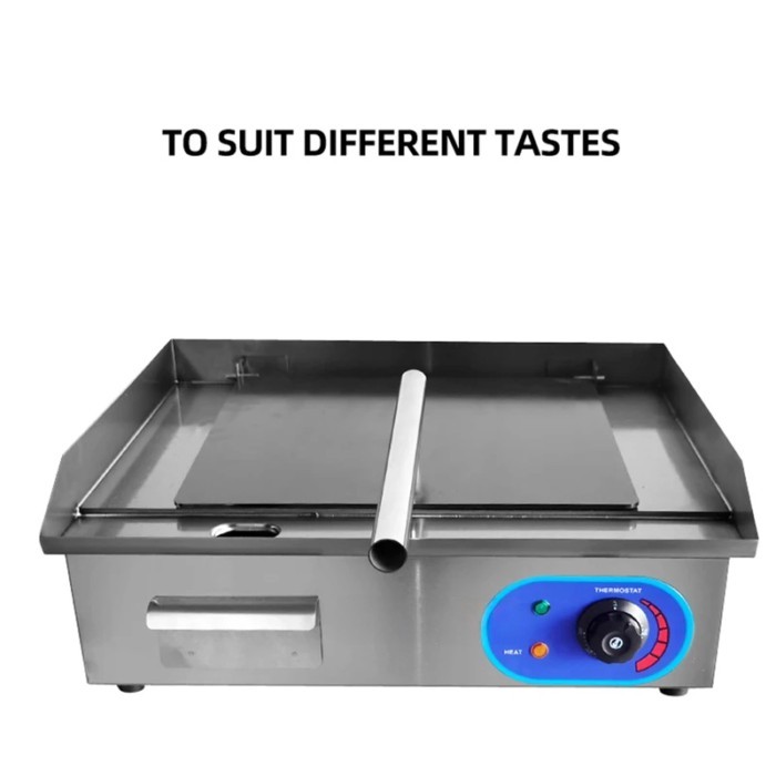 M Electric Griddle Commercial Grill Plate Electric Duck Grill Teppanyaki Gas Barbecue Pan