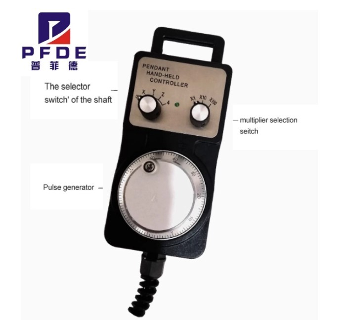 Manual Pulse Generator CNC Electronic HandWheel 4axis 6axis MPG 60mm DC5V 100PPR use for CNC Router