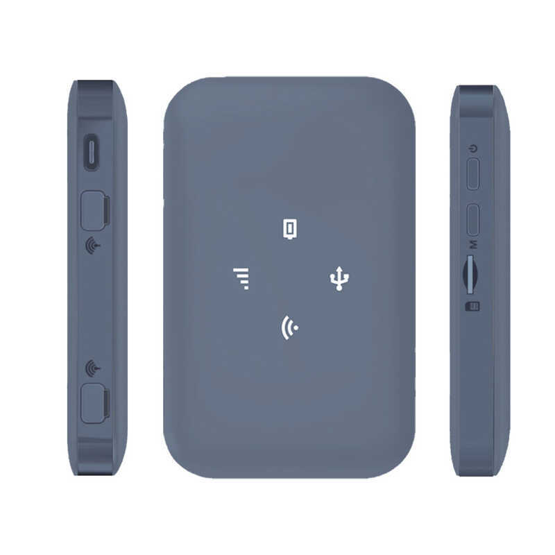 4G แบบพกพา WIFI CAT6 การ์ด 4G Full Netcom ภายนอก TS9 เสาอากาศ Dual Band 4G แบบพกพา mifi