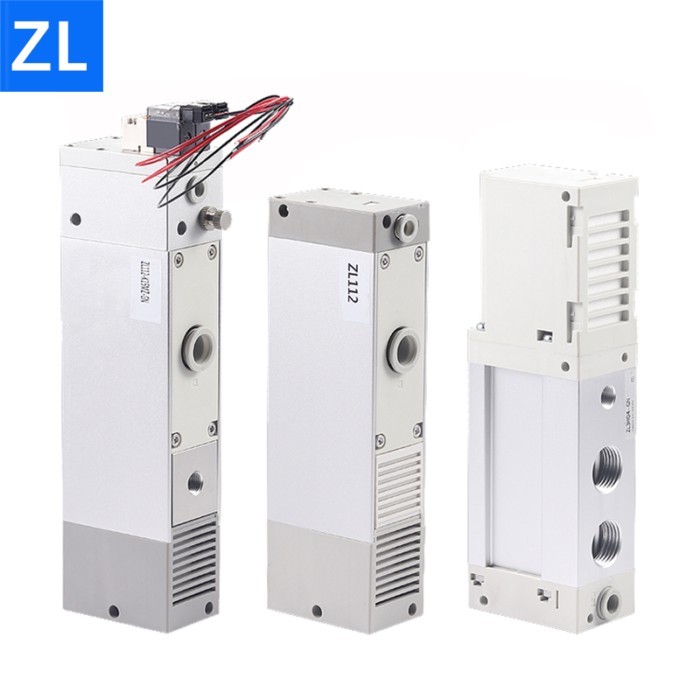 Industrial Negative Pressure Vacuum Generator ZL112 ZL212 ZL112-K15MZ-GN Large Flow And Large Sucti