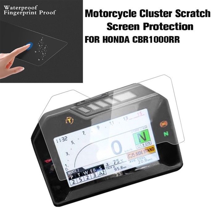 For Honda CBR1000RR CBR1000 RR CBR 1000 RR 2017 2018 Motorcycle Scratch Cluster Screen Dashboard In