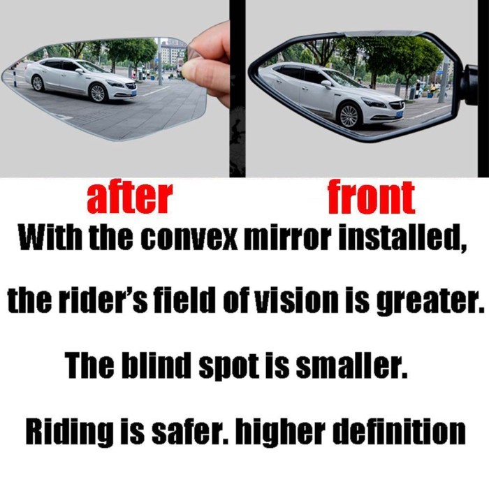 For CFMOTO CF GT650 MT650 GT 650 MT 250SR 250NK 250 SR NK Motorcycle Convex Mirror Increase View Vi
