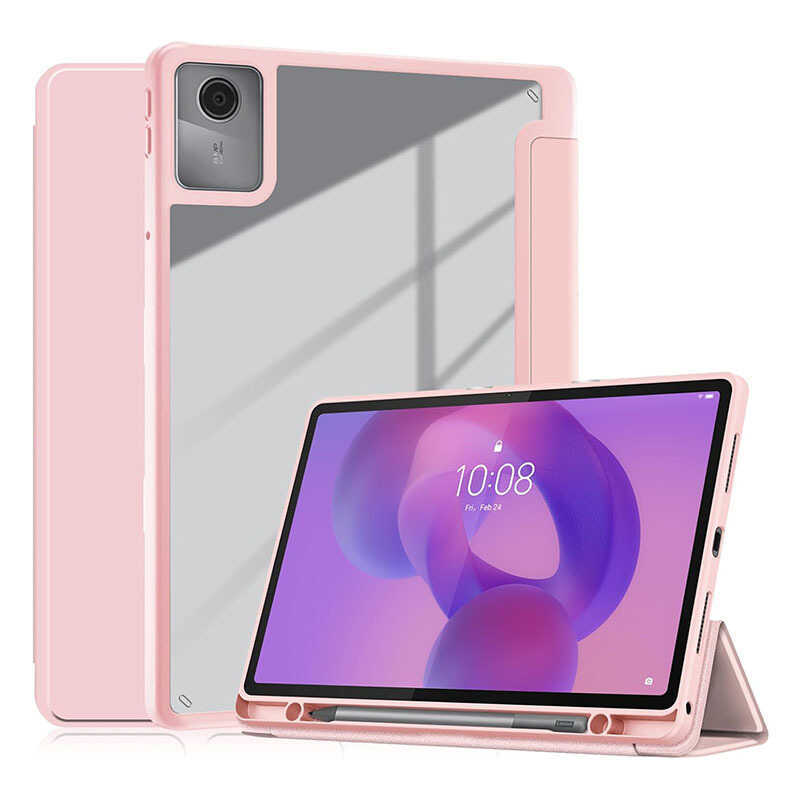 เหมาะสําหรับ 2025Lenovo Ia Tab11 แท็บเล็ตป้องกันกรณี TB336ZU/TB336FU Tri-Fold Bracket Case