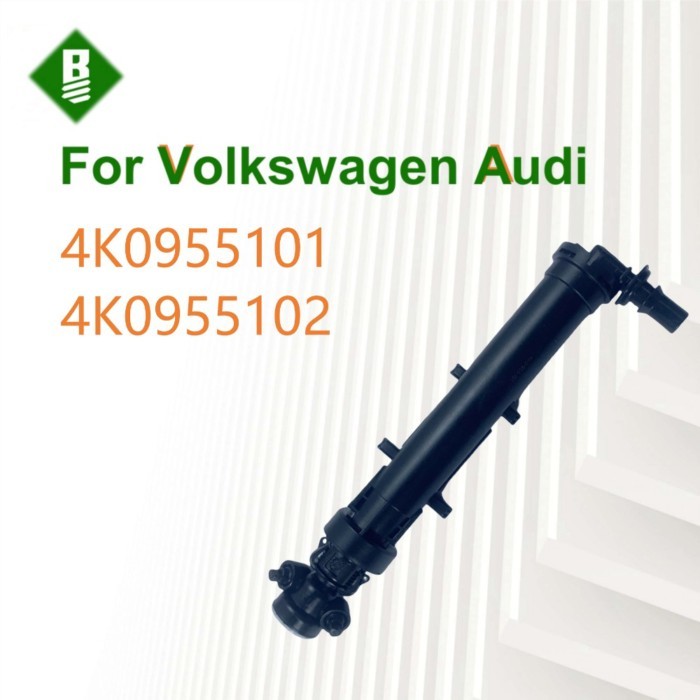 4K0955101 4K0955102 Front Bumper Headlight Washer, Headlight Washer Spray Gun for Audi A6 A6L A7 20