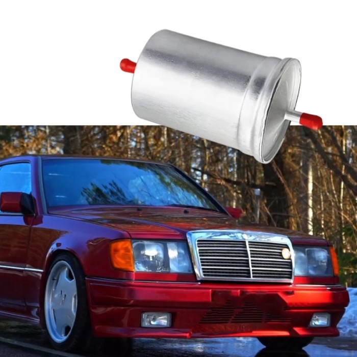 0024772701 Car Fuel Filter Assembly For Mercedes 300E 2.8 124.028 / 300E 3.2 124.032 Chassis Range
