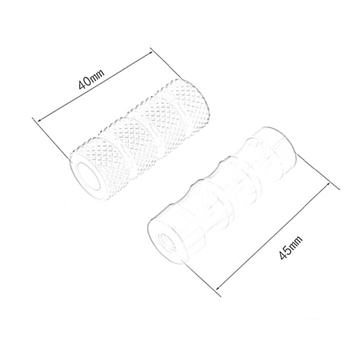 For Honda CBR600 F4I F2 F3 CBR500R/400R/CB500F/400F Aluminum CNC Motorcycle Small Footrest Footpegs