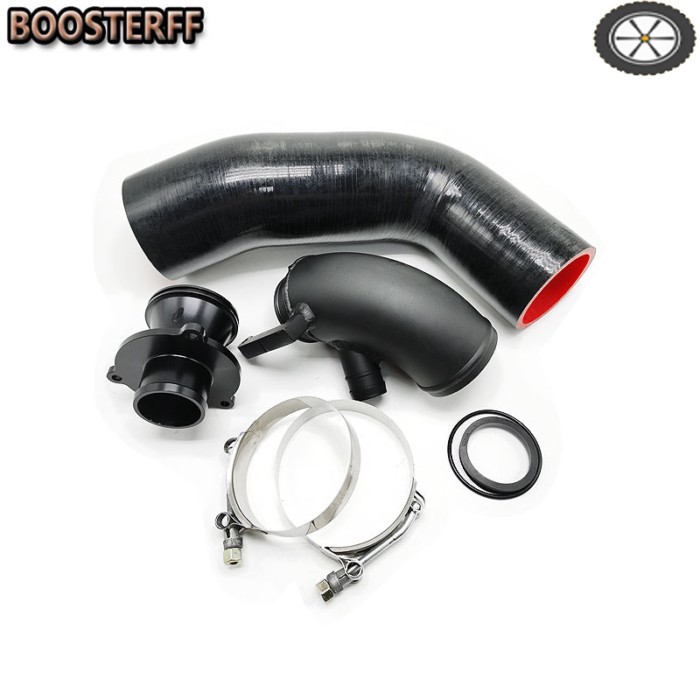 Silicone Intake Hose Pipe Turbo Inlet Elbow Muffler Delet For EA888 MK7 GEN3 +S3 Intake Pipe+Delete
