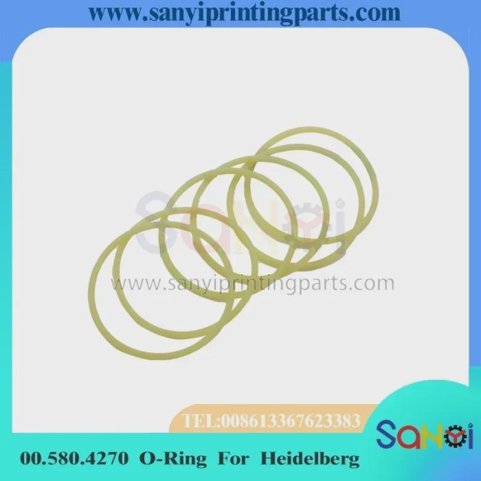 1 PCS Heidelberg Printing O-Ring 00.580.4270 For SM52 Machine Parts