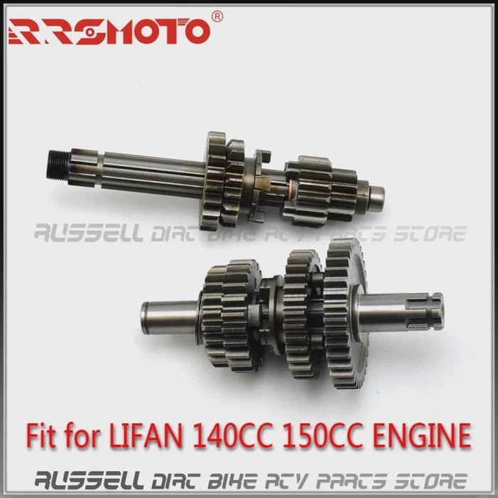 Counter Shaft Transmission Gear kits  4 up 140CC 150CC 17mm  LIFAN For Lifan 140cc 150cc SDG SSR Pi
