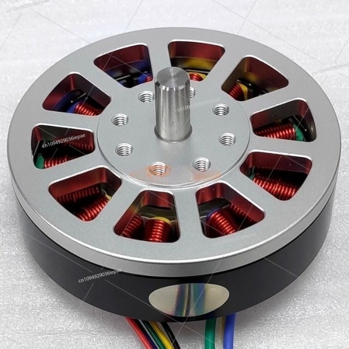 100W Disc Permanent Magnet Three-phase Brushless DC Motor/Motor 18N20P DC24V Inductive with Hall Hi