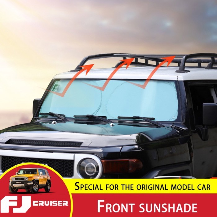 For Toyota FJ Cruiser Front Windshield Sunshade Sunshade Blind Special FJ Cruiser Insulation Curtai