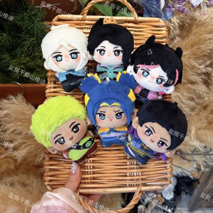 อุปกรณ์เสริม VALORANT ตุ๊กตา Gekko Neon Jett Reyna Sage Mothman 10 ซม.