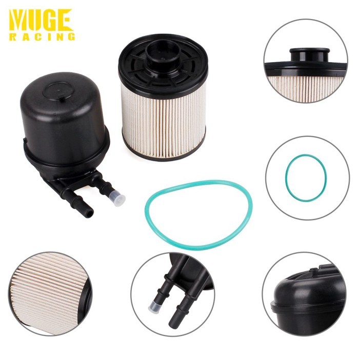 Fuel Filter Kit For Ford F-250 F-350 F-450 F-550 6.7L Diesel FD4615 FD-4615 With O-ring Replacement