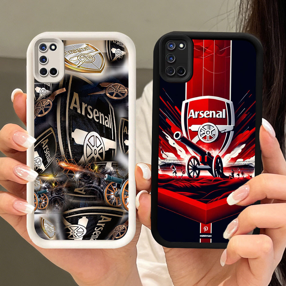 TT-1 Arsenal Football Club Thinเคสโทรศัพท์OPPO A95 A74 F19 F19S A55 A72 A92 A52 A94