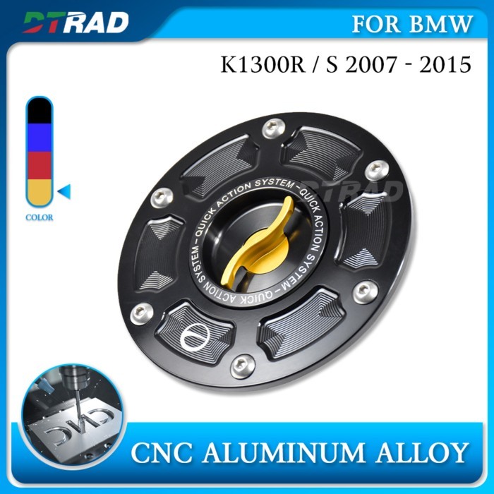 Keyless opening Gas Tank Cap For BMW K1300R K1300S 2007 - 2015 K1300 R S K 1300R Accessories CNC Al