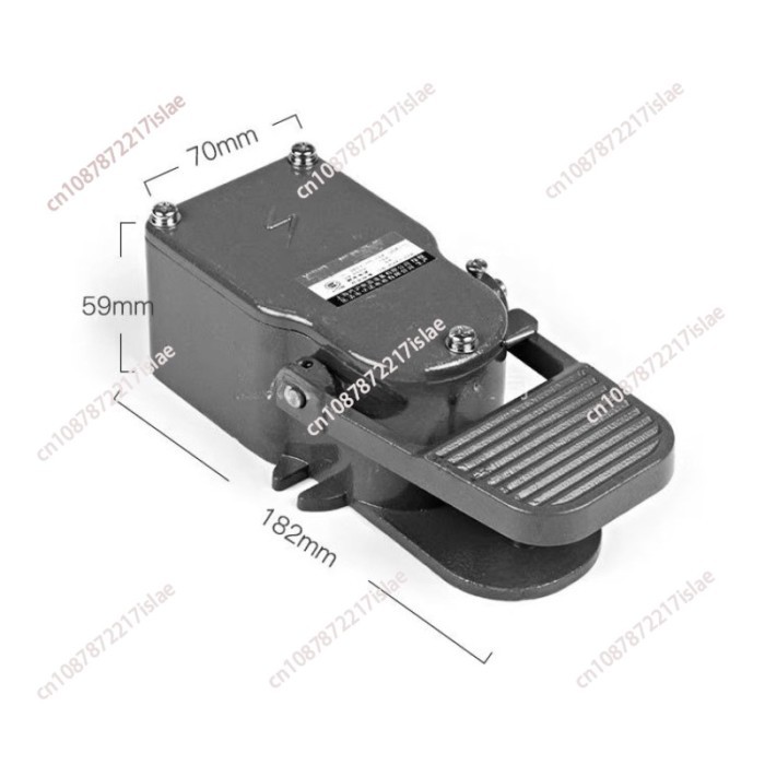 4.7k/10k/22K Potentiometer Pedal Switch Speed Governing Foot Switch Frequency Controller Governor M