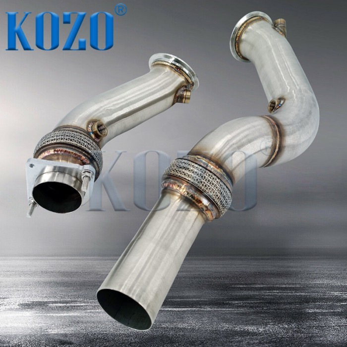 Turbo downpipe Front pipe For BMW S55 M2C M3 M4 F87 F80 F82 F83 2015