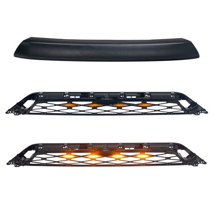 Modified For 4Runner Front Bumper Grille For 4Runner 4 Runner 2021 Auto Cover Front Racing Grille G