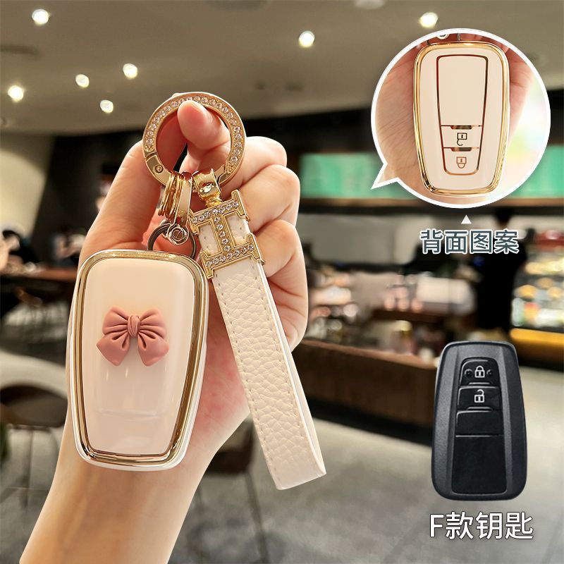 【Toyota bZ4X 2025】 เหมาะสำหรับ 2022 GAC Toyota bz4x ฝาครอบกุญแจใหม่พลังงานไฟฟ้า BZ4X รถพิเศษเปลือกห