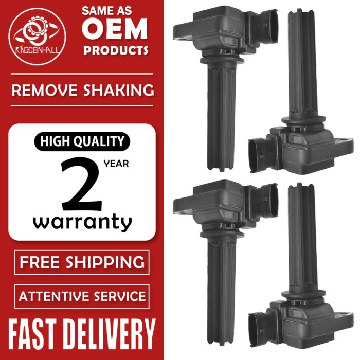 1/4PCS H6T60271 12787707 Ignition Coils For Saab 93 9-3 9-3X Mitsubishi Vauxhall 2.0L H4 Opel Cadil