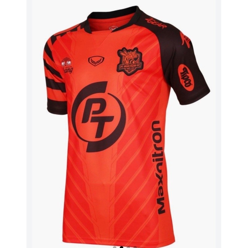 เสื้อกีฬาแขนสั้น Qianyu Pt Prachuap สำหรับทีมฟุตบอล พร้อมดีไซน์ชุดเหย้าและเยือน