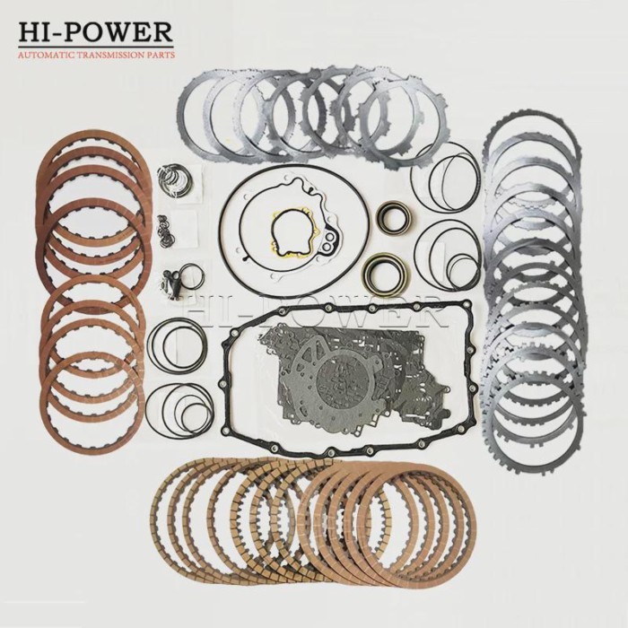 8L45E Auto Transmission Clutch Master Kit Steel Friction Plate Overhaul Kit For CADILLAC CHEVROLET
