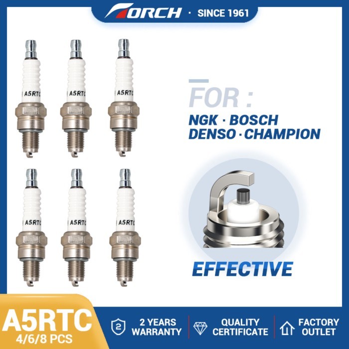 Spark Plug Torch A5RTC Suitable for Honda Eu2000i Gx100 and 2000W 98056-55777 Predator for Champion