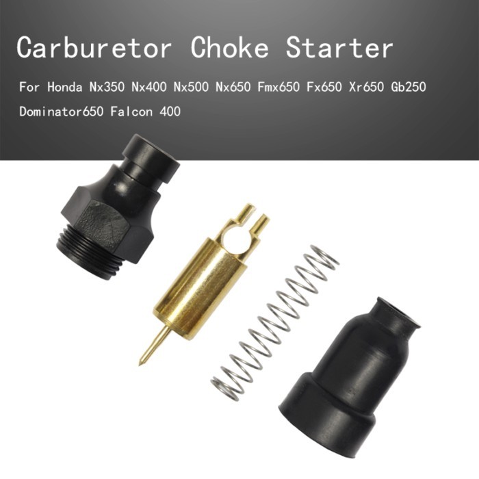 Carburetor Choke Starter Repair Kit For Honda Nx350 Nx400 Nx500 Nx650 Fmx650 Fx650 Xr650 Gb250 Domi