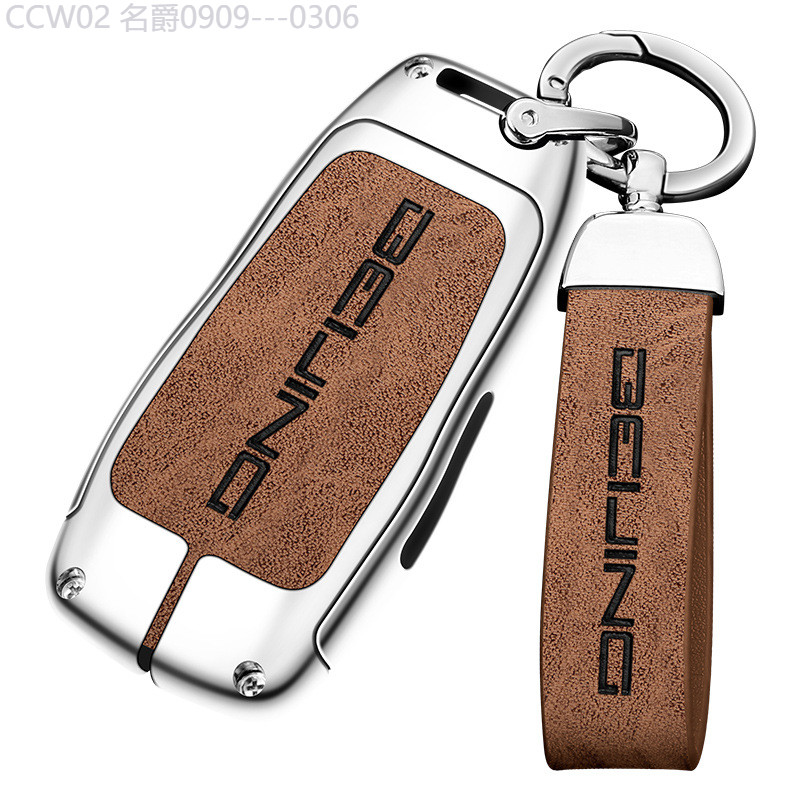 【2015 -2025】 BAIC มอเตอร์ BJ40 Key กรณี BJ40 ผู้ชายรถ Key Case BJ80 ผู้หญิงป้องกันกรณีหัวเข็มขัดโลห