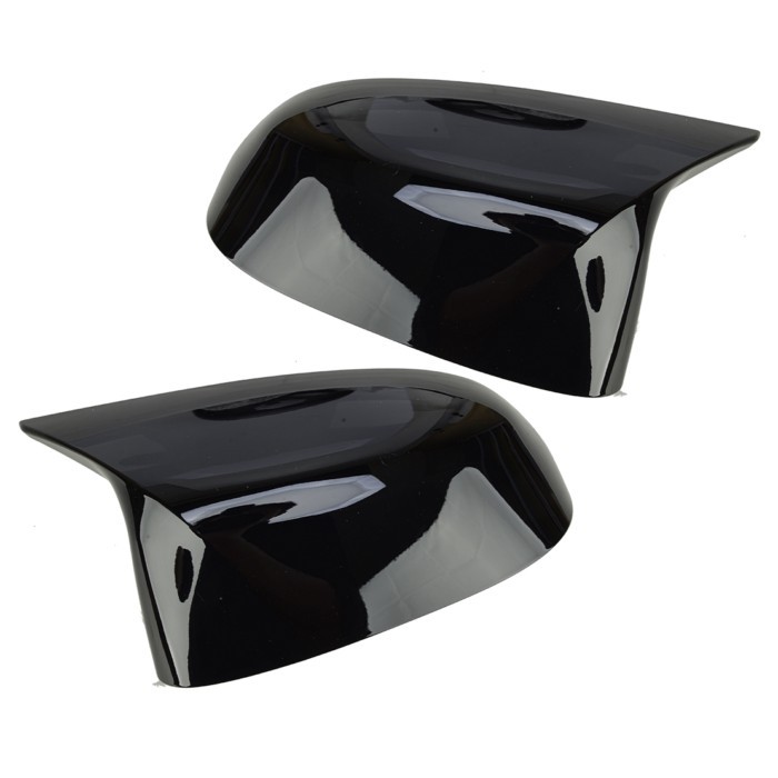 1 Pair 51162446965,51162446964 Glossy Black M Style Side Mirror Cover Cap for BMW X3 X4 X5 X6 X7 G0